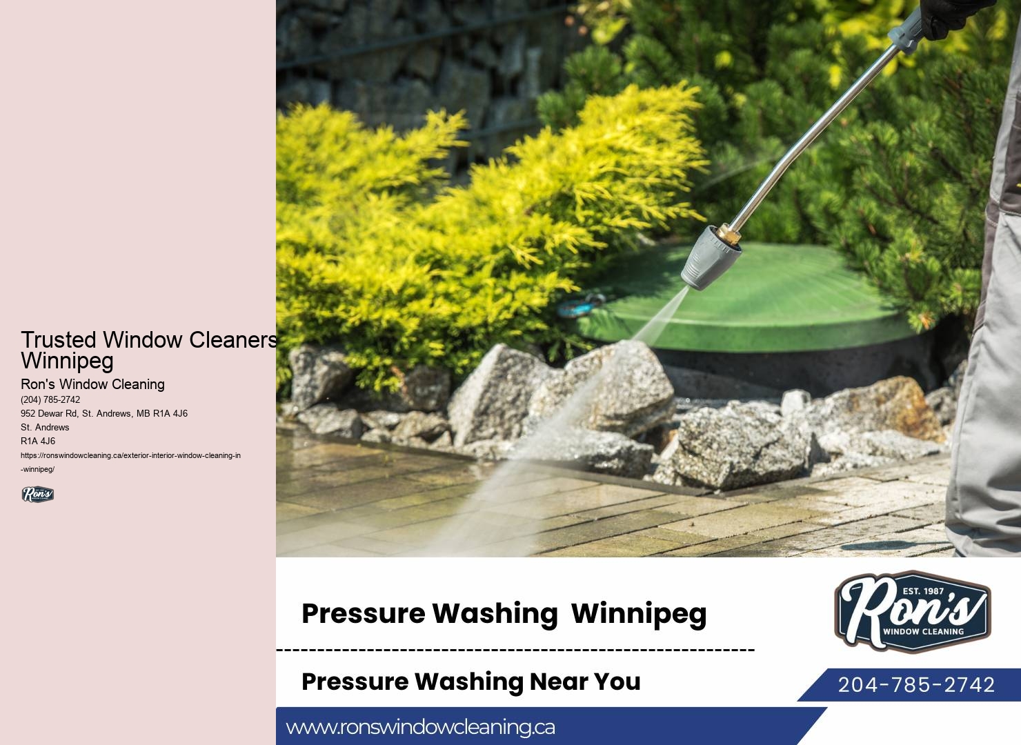 Professional Window Maintenance Trusted Window Cleaners Winnipeg