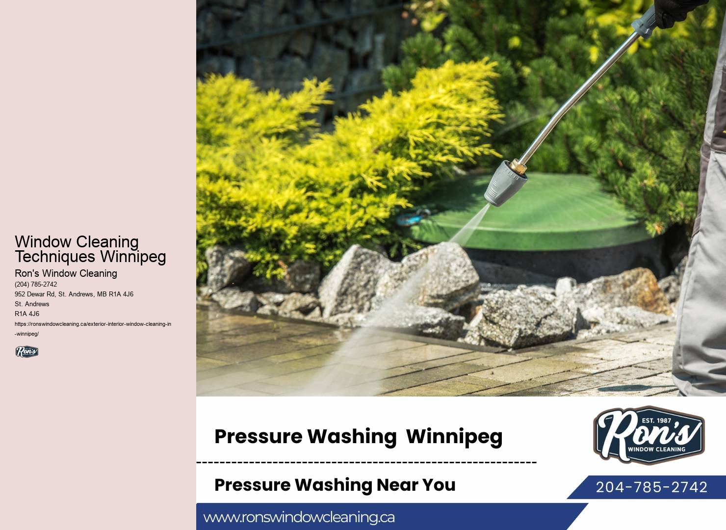 Window Cleaning For Businesses Window Cleaning Techniques Winnipeg