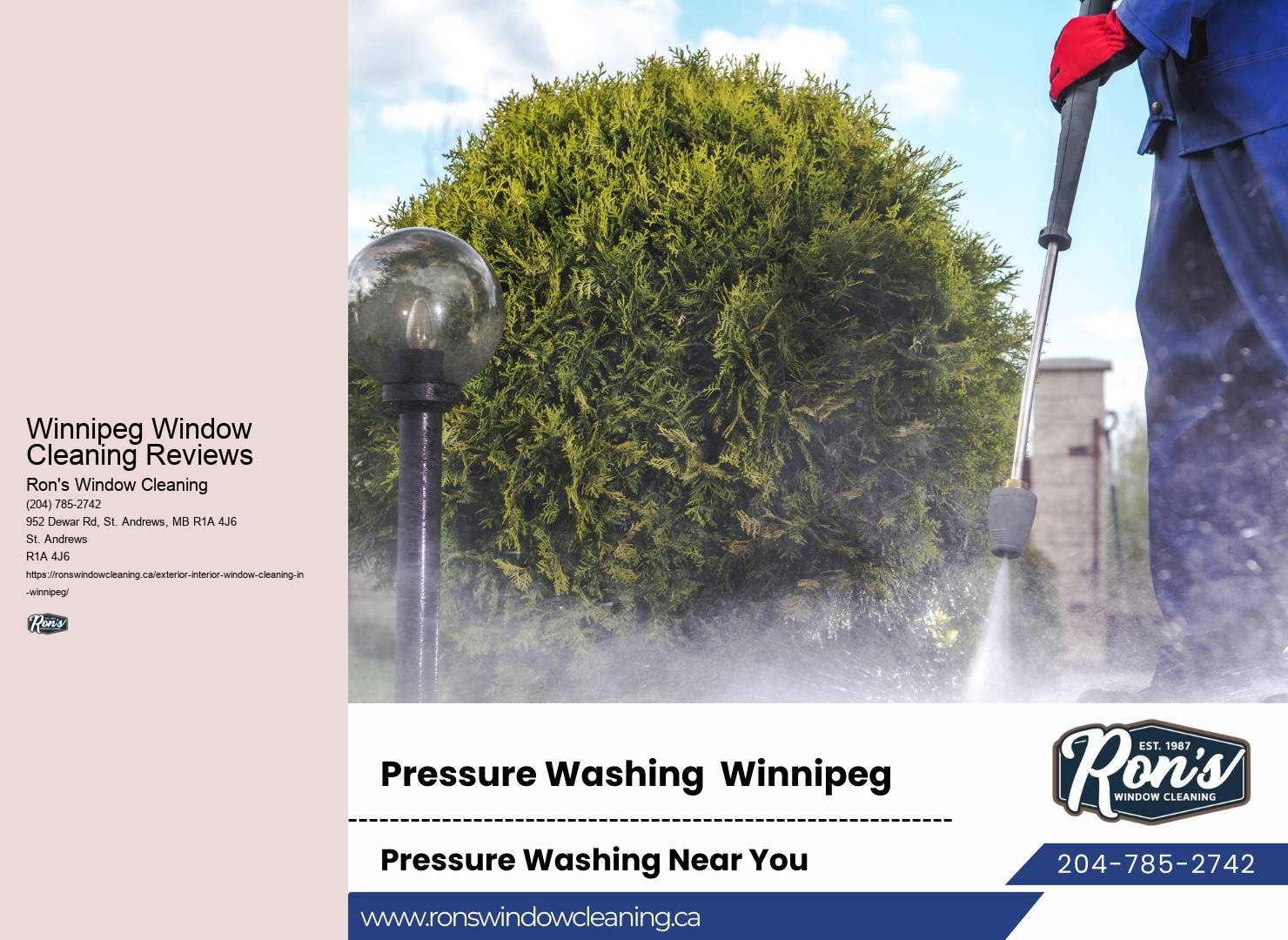 Window Cleaning Equipment Winnipeg Window Cleaning Reviews