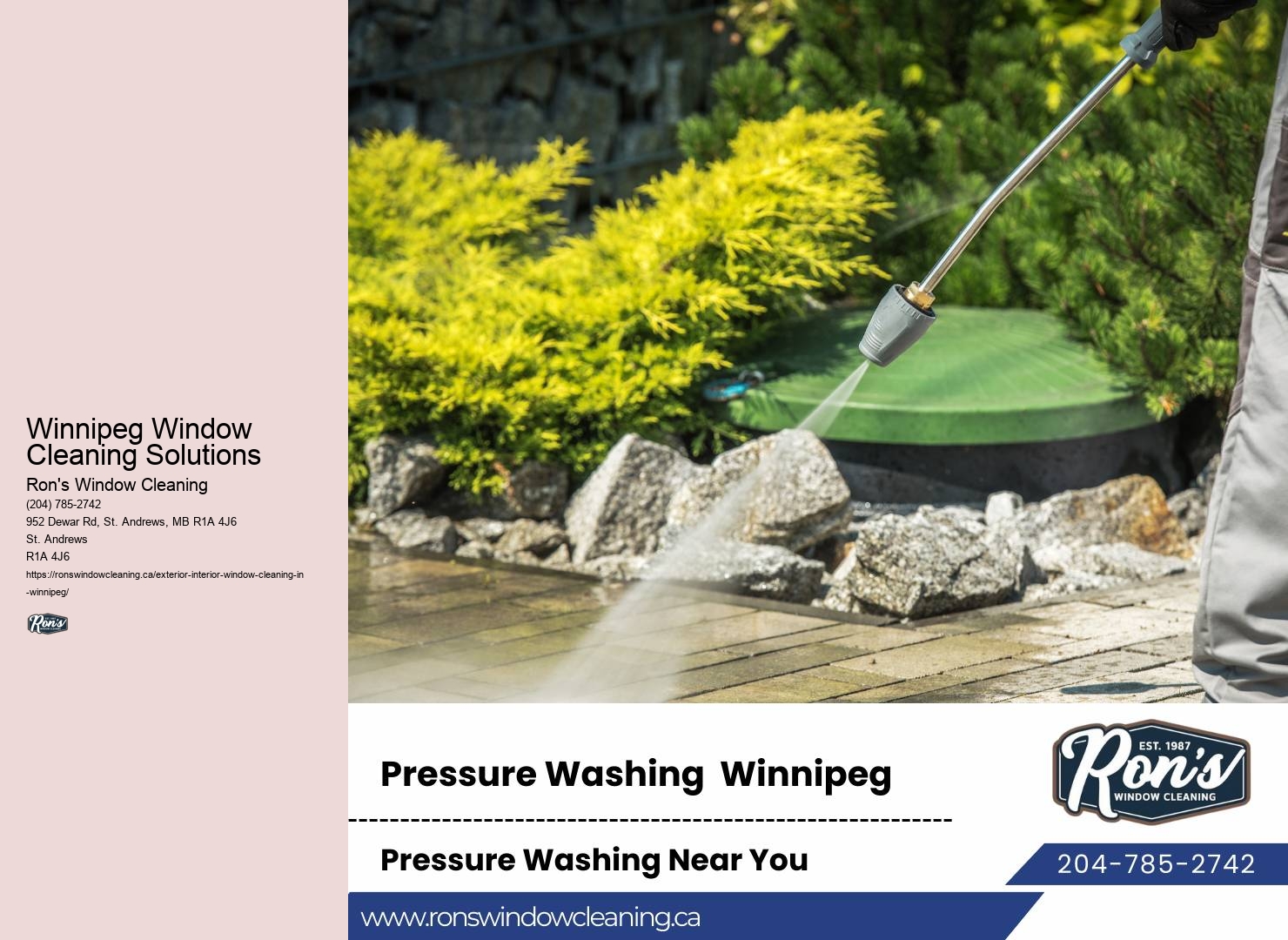 Window Cleaning Accessibility Winnipeg Window Cleaning Solutions