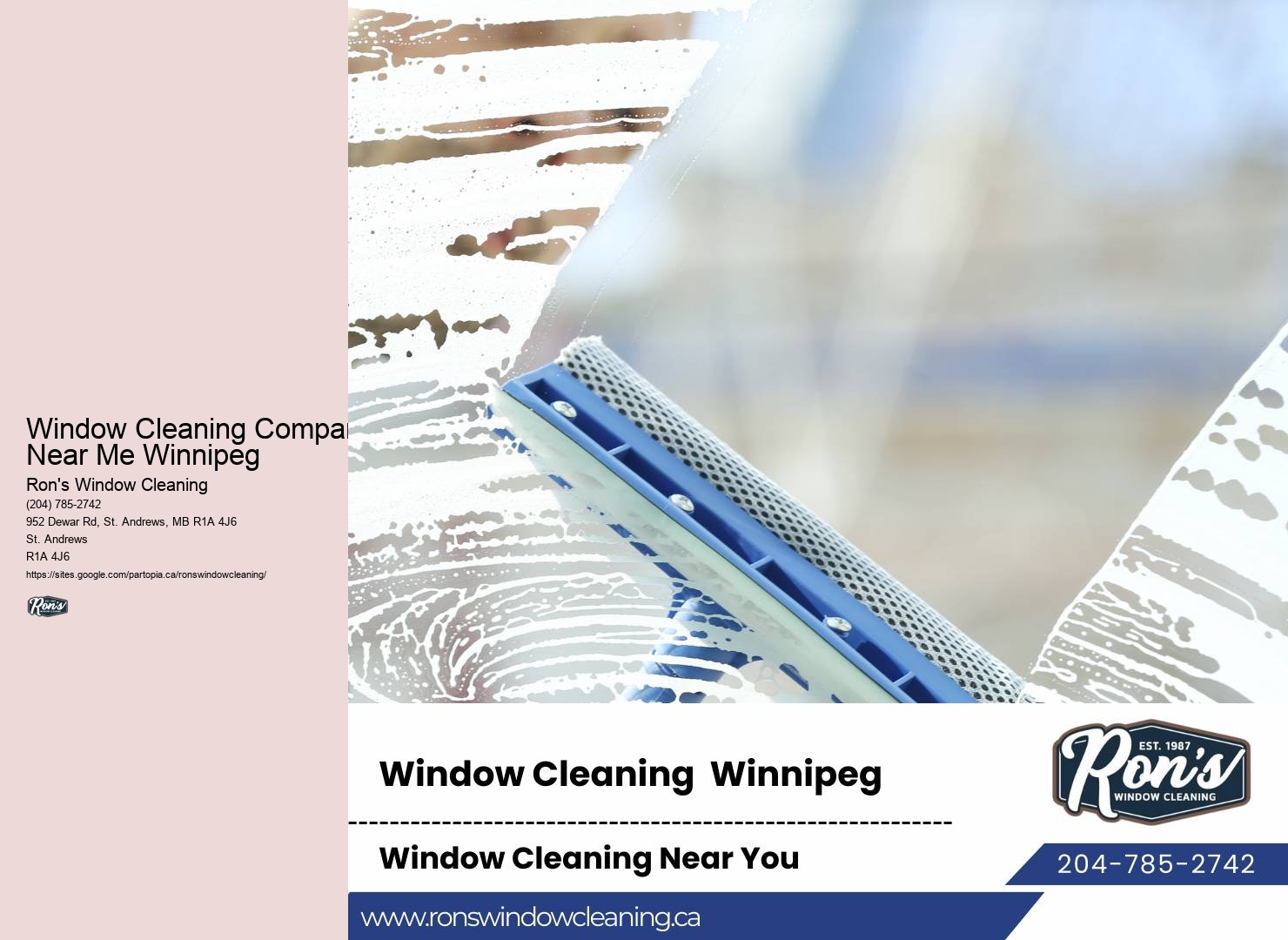 Window Cleaning Specialists Window Cleaning Company Near Me Winnipeg