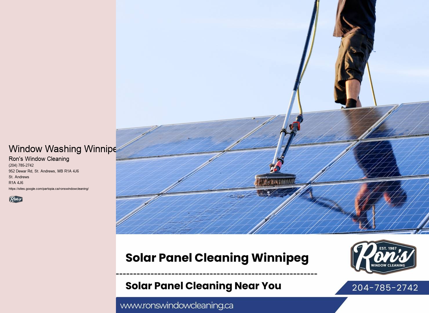 Streak-Free Window Cleaning Window Washing Winnipeg